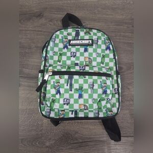 Minecraft Green Kids Backpack NEW